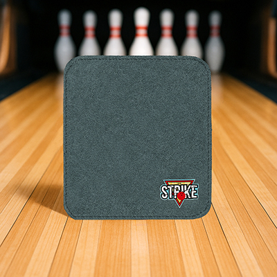 Bowling Shammy Rechteckig Grau